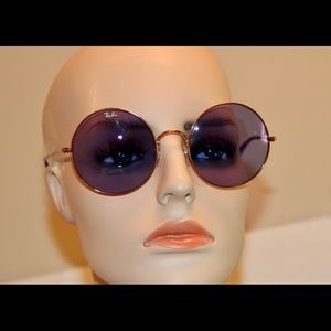 RayBan blue retro sunglasses